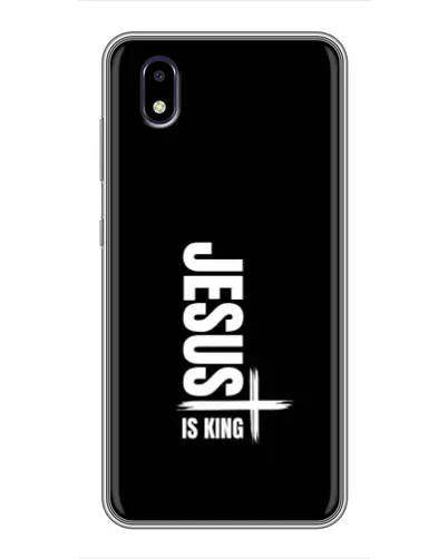 Чехол для ZTE Blade A3 (2020) с картинкой «Вертикаль веры Jesus»