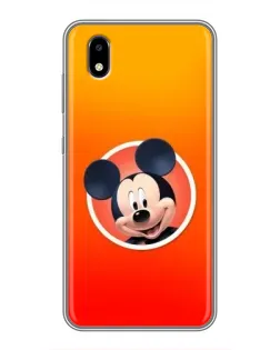 Чехол для ZTE Blade A3 (2020) с картинкой «Mickey в круге»