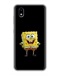Чехол для ZTE Blade A3 (2020) с картинкой «Классический Губка Боб»