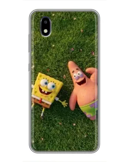 Чехол для ZTE Blade A3 (2020) с картинкой «Друзья на лужайке»