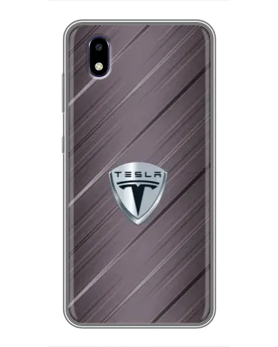 Чехол для ZTE Blade A3 (2020) с картинкой «Металлическая текстура Tesla» Чехол для ZTE Blade A3 (2020) с картинкой «Металлическая текстура Tesla»