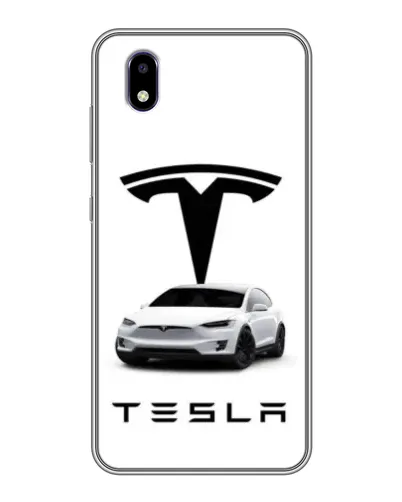 Чехол для ZTE Blade A3 (2020) с картинкой «Tesla White Style» Чехол для ZTE Blade A3 (2020) с картинкой «Tesla White Style»