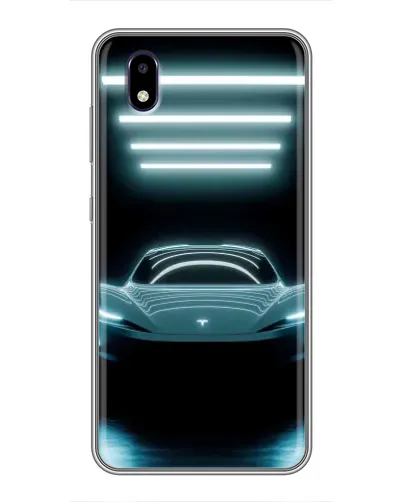 Чехол для ZTE Blade A3 (2020) с картинкой «Tesla в неоне» Чехол для ZTE Blade A3 (2020) с картинкой «Tesla в неоне»