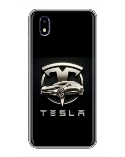 Чехол для ZTE Blade A3 (2020) с картинкой «Tesla — серебристое авто» Чехол для ZTE Blade A3 (2020) с картинкой «Tesla — серебристое авто»