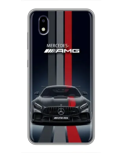 Чехол для ZTE Blade A3 (2020) с картинкой «Mercedes — белый карбон» Чехол для ZTE Blade A3 (2020) с картинкой «Mercedes — белый карбон»