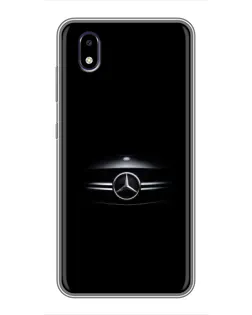 Чехол для ZTE Blade A3 (2020) с картинкой «Mercedes — абстрактные линии»