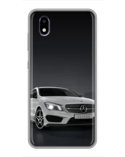 Чехол для ZTE Blade A3 (2020) с картинкой «Mercedes AMG GT Silver»