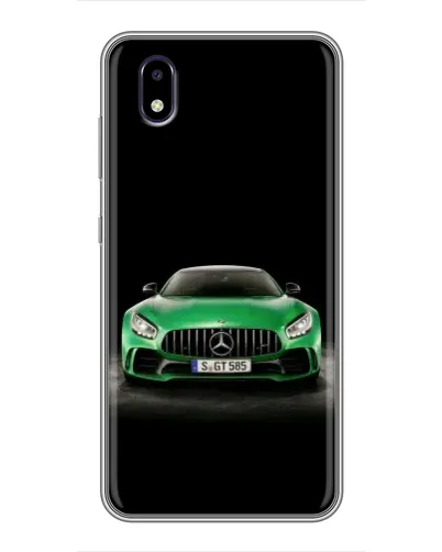 Чехол для ZTE Blade A3 (2020) с картинкой «Mercedes — неоновый лого» Чехол для ZTE Blade A3 (2020) с картинкой «Mercedes — неоновый лого»