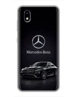 Чехол для ZTE Blade A3 (2020) с картинкой «Mercedes — решетка радиатора»