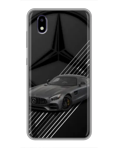 Чехол для ZTE Blade A3 (2020) с картинкой «Mercedes AMG — графика» Чехол для ZTE Blade A3 (2020) с картинкой «Mercedes AMG — графика»
