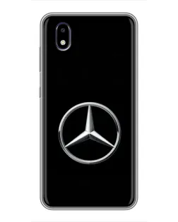 Чехол для ZTE Blade A3 (2020) с картинкой «Mercedes классический лого»