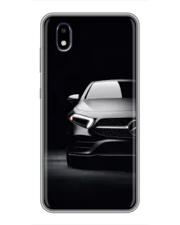 Чехол для ZTE Blade A3 (2020) с картинкой «Свет фар Mercedes»