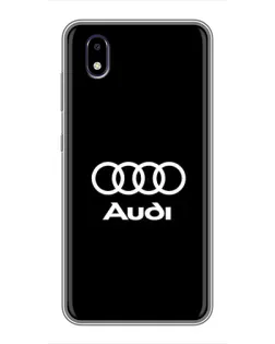 Чехол для ZTE Blade A3 (2020) с картинкой «Классическое лого Audi»