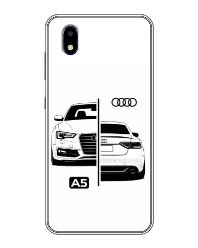 Чехол для ZTE Blade A3 (2020) с картинкой «Audi — контрастный дизайн» Чехол для ZTE Blade A3 (2020) с картинкой «Audi — контрастный дизайн»