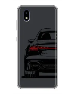 Чехол для ZTE Blade A3 (2020) с картинкой «Задняя часть Audi — арт»
