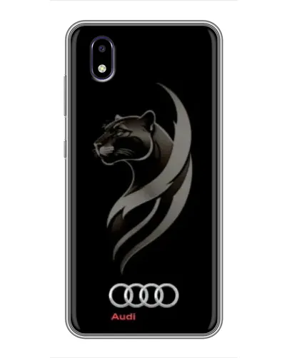 Чехол для ZTE Blade A3 (2020) с картинкой «Графика — пантера и Audi» Чехол для ZTE Blade A3 (2020) с картинкой «Графика — пантера и Audi»