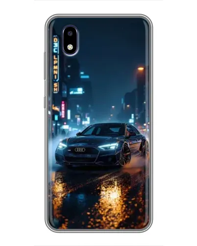 Чехол для ZTE Blade A3 (2020) с картинкой «Ночной город и Audi» Чехол для ZTE Blade A3 (2020) с картинкой «Ночной город и Audi»