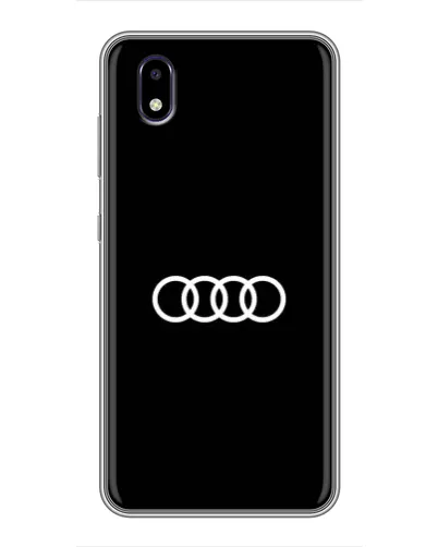 Чехол для ZTE Blade A3 (2020) с картинкой «Audi White Logo» Чехол для ZTE Blade A3 (2020) с картинкой «Audi White Logo»