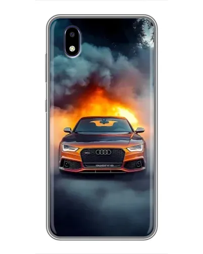 Чехол для ZTE Blade A3 (2020) с картинкой «Audi в огненном дыму» Чехол для ZTE Blade A3 (2020) с картинкой «Audi в огненном дыму»