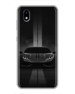 Чехол для ZTE Blade A3 (2020) с картинкой «Lamborghini симметрия дорог»