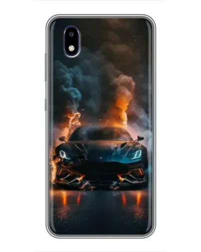 Чехол для ZTE Blade A3 (2020) с картинкой «Lamborghini дымная эстетика» Чехол для ZTE Blade A3 (2020) с картинкой «Lamborghini дымная эстетика»