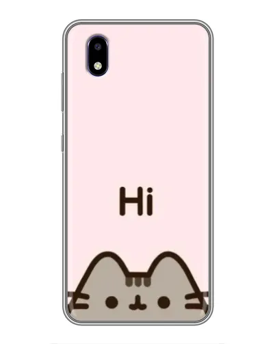Чехол для ZTE Blade A3 (2020) с картинкой «Пушин говорит Hi» Чехол для ZTE Blade A3 (2020) с картинкой «Пушин говорит Hi»