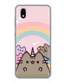 Чехол для ZTE Blade A3 (2020) с картинкой «Единорог Pusheen»