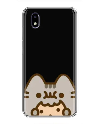 Чехол для ZTE Blade A3 (2020) с картинкой «Пушин на черном» Чехол для ZTE Blade A3 (2020) с картинкой «Пушин на черном»
