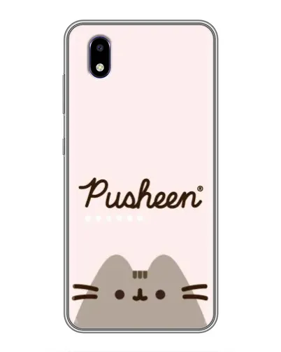 Чехол для ZTE Blade A3 (2020) с картинкой «Pusheen логотип» Чехол для ZTE Blade A3 (2020) с картинкой «Pusheen логотип»