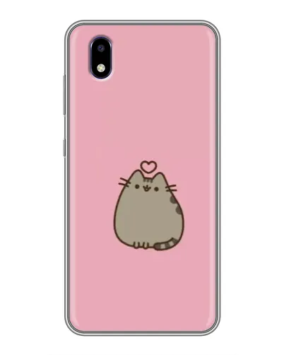 Чехол для ZTE Blade A3 (2020) с картинкой «Pusheen сердце» Чехол для ZTE Blade A3 (2020) с картинкой «Pusheen сердце»