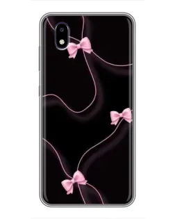Чехол для ZTE Blade A3 (2020) с картинкой «Розовые ленты»