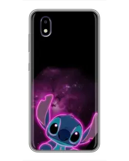 Чехол для ZTE Blade A3 (2020) с картинкой «Неоновый Stitch»