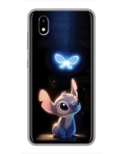 Чехол для ZTE Blade A3 (2020) с картинкой «Сияющий Стич»