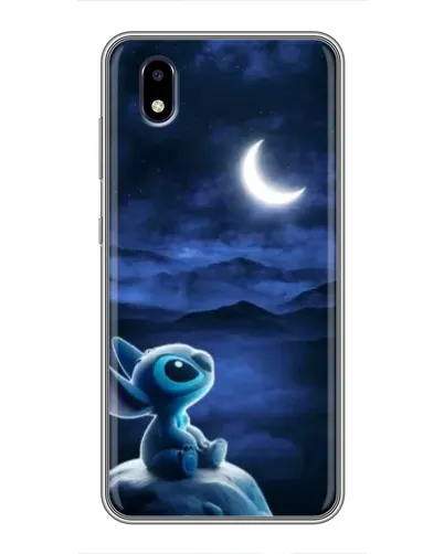 Чехол для ZTE Blade A3 (2020) с картинкой «Лунная ночь Стича»