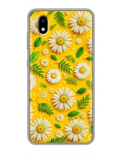 Чехол для ZTE Blade A3 (2020) с картинкой «Ромашковое солнце» Чехол для ZTE Blade A3 (2020) с картинкой «Ромашковое солнце»