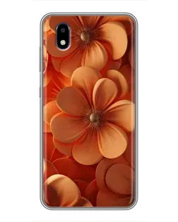 Чехол для ZTE Blade A3 (2020) с картинкой «Оранжевый макро цветок» Чехол для ZTE Blade A3 (2020) с картинкой «Оранжевый макро цветок»