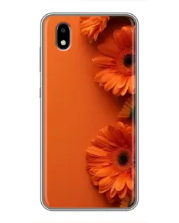 Чехол для ZTE Blade A3 (2020) с картинкой «Оранжевые герберы» Чехол для ZTE Blade A3 (2020) с картинкой «Оранжевые герберы»