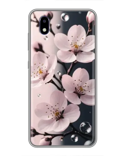 Чехол для ZTE Blade A3 (2020) с картинкой «Нежная сакура и капли» Чехол для ZTE Blade A3 (2020) с картинкой «Нежная сакура и капли»