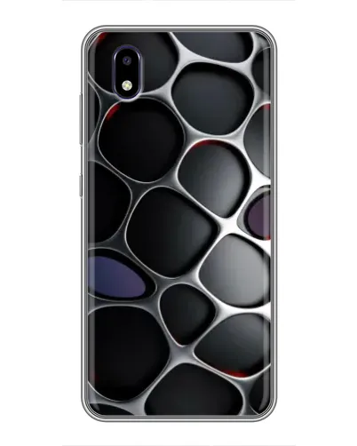 Чехол для ZTE Blade A3 (2020) с картинкой «Объемная темная решетка» Чехол для ZTE Blade A3 (2020) с картинкой «Объемная темная решетка»