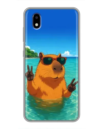 Чехол для ZTE Blade A3 (2020) с картинкой «Морская капибара» Чехол для ZTE Blade A3 (2020) с картинкой «Морская капибара»