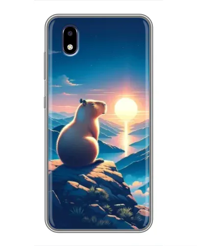 Чехол для ZTE Blade A3 (2020) с картинкой «Закат солнца с капибарой» Чехол для ZTE Blade A3 (2020) с картинкой «Закат солнца с капибарой»