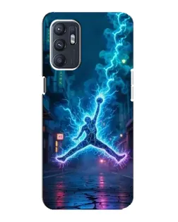 Чохол для ZTE Blade A31 Plus з картинкою «Jordan Gold Jumpman»