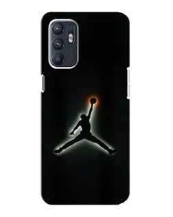 Чохол для ZTE Blade A31 Plus з картинкою «Jordan Gradient Logo»