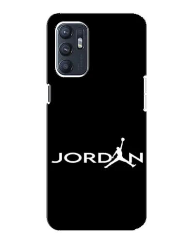 Чехол для ZTE Blade A31 Plus с картинкой «Jordan White Logo»