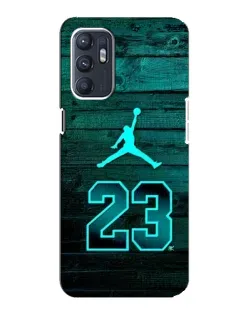 Чехол для ZTE Blade A31 Plus с картинкой «Jordan Cyan 23»