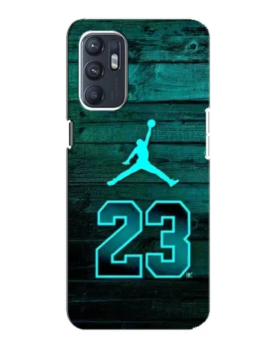 Чехол для ZTE Blade A31 Plus с картинкой «Jordan Cyan 23»