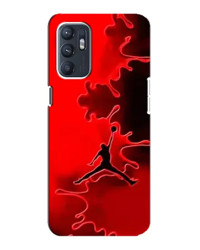 Чехол для ZTE Blade A31 Plus с картинкой «Jordan Red Smoke»