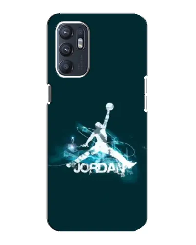 Чехол для ZTE Blade A31 Plus с картинкой «Jordan Blue Fire»