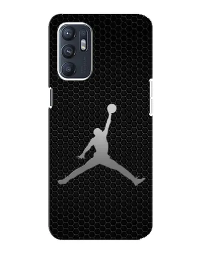 Чехол для ZTE Blade A31 Plus с картинкой «Jordan Dark Carbon»