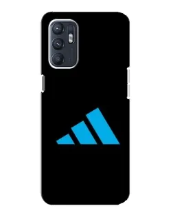 Чехол для ZTE Blade A31 Plus с картинкой «Adidas Cyan Logo»